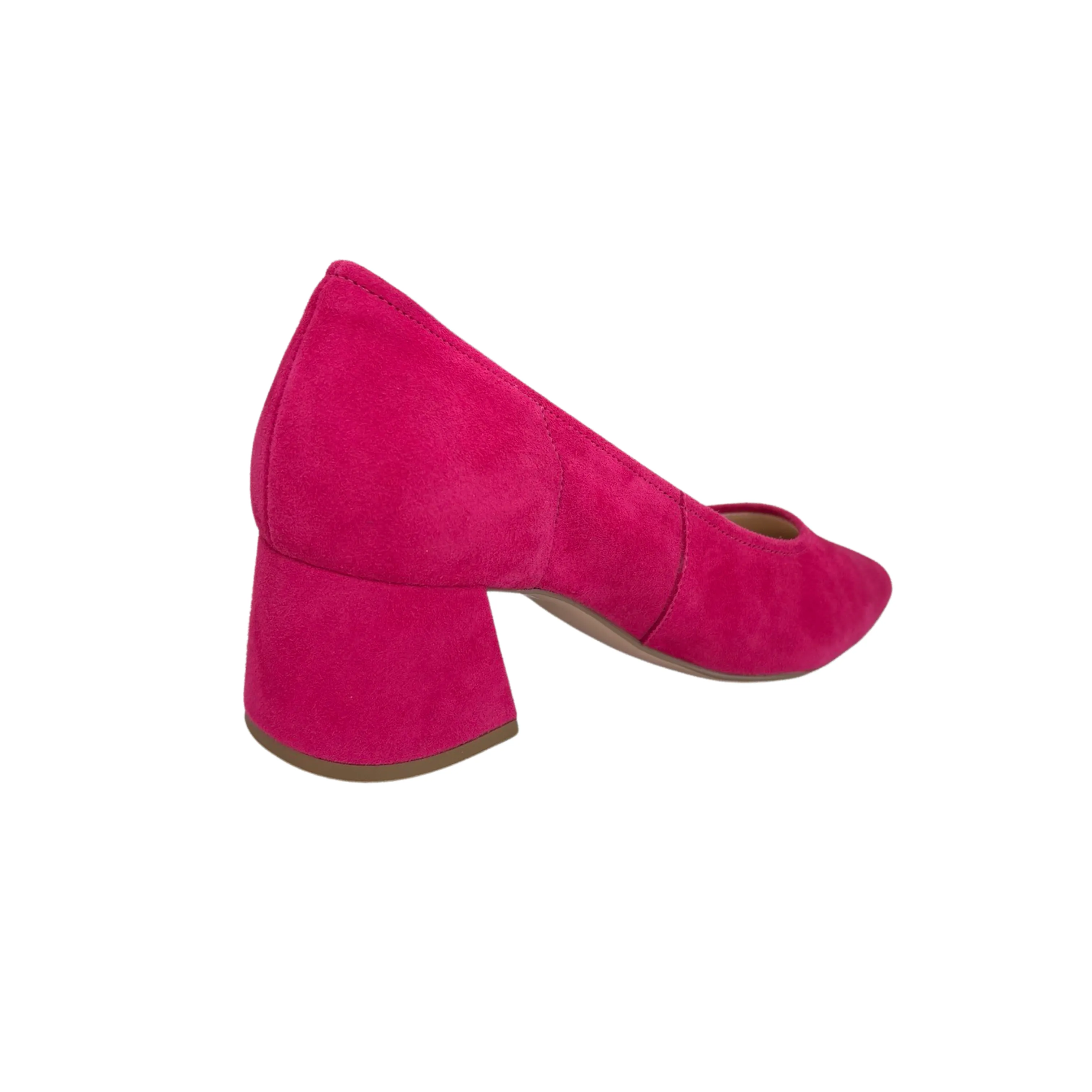 7-104500 Pink Suede Pump