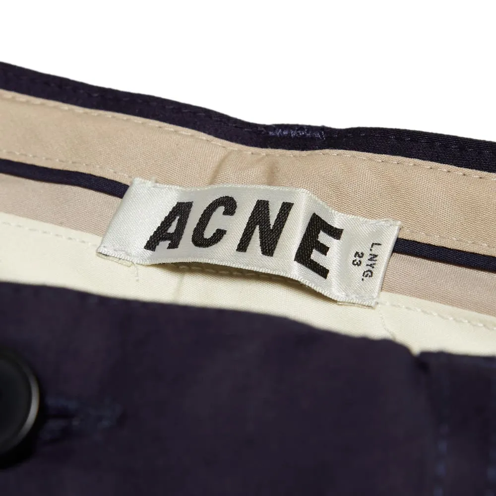 Acne Roc Satin ChinoNavy