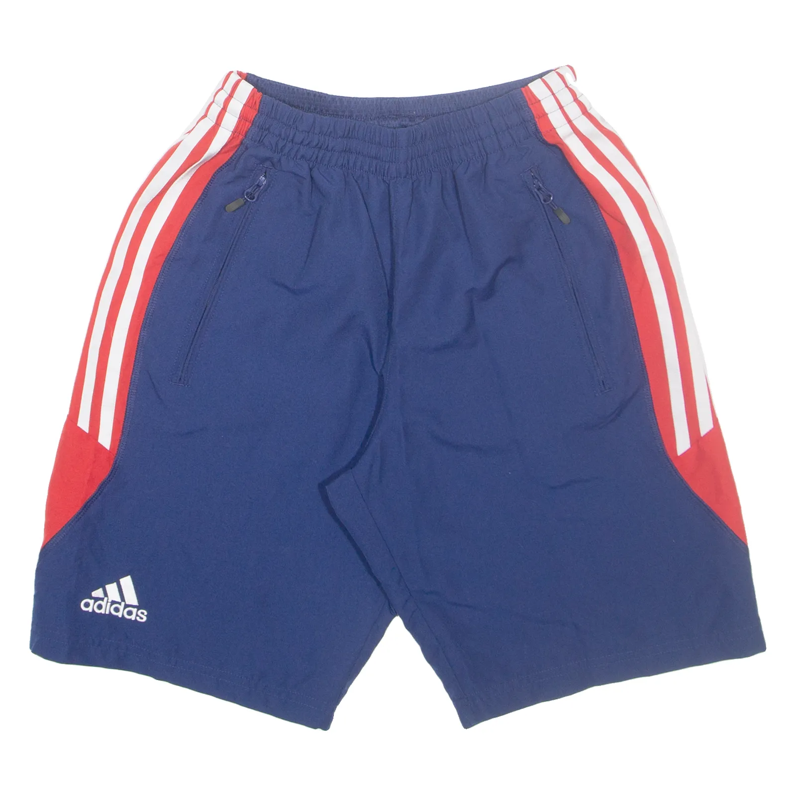 ADIDAS Mens Sports Shorts Blue XXS W24