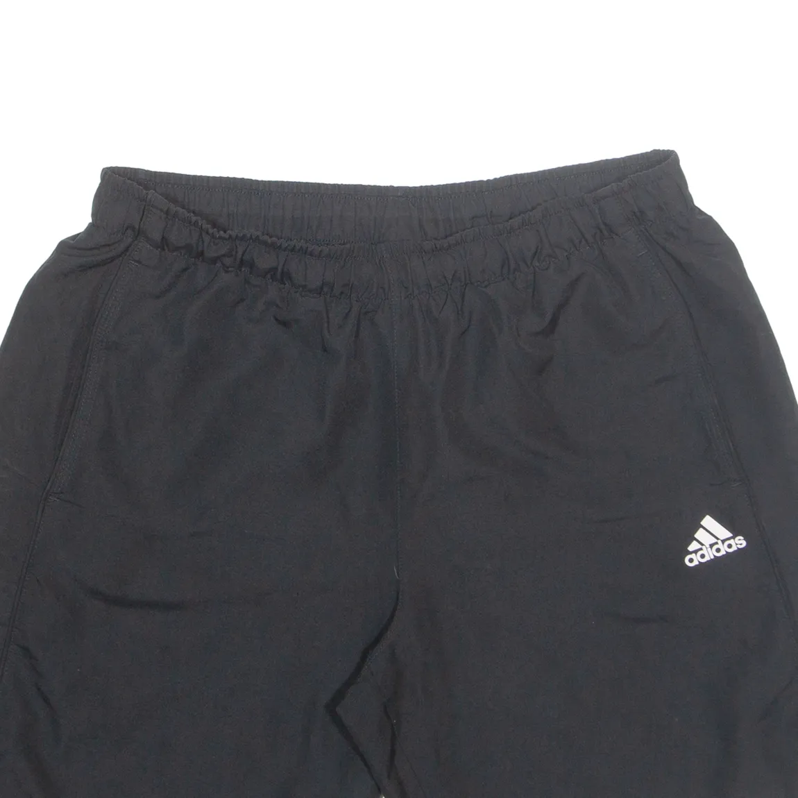 ADIDAS Mesh Lined Mens Sports Shorts Black L W32