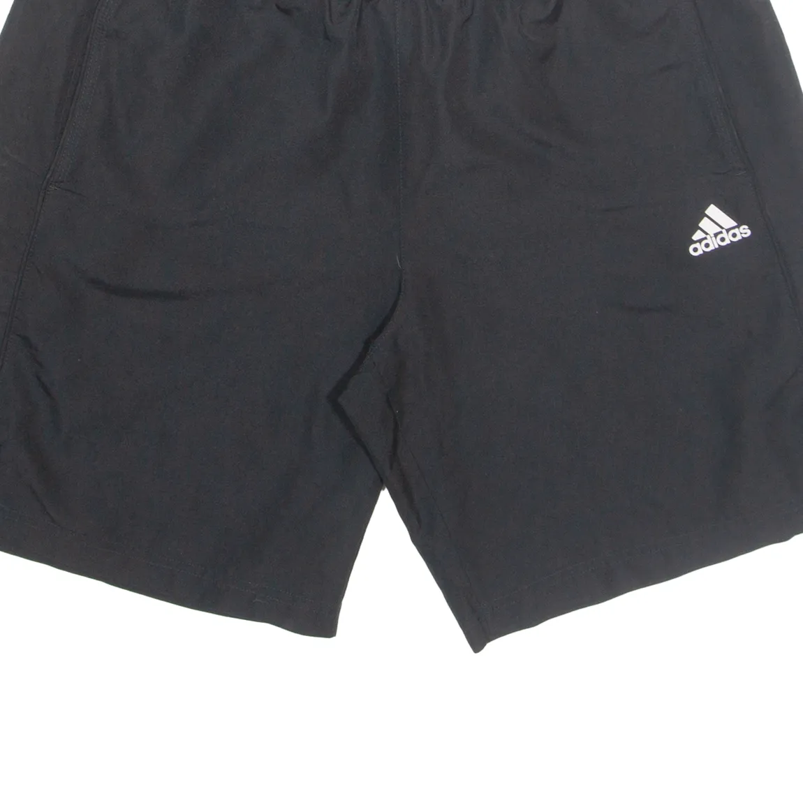 ADIDAS Mesh Lined Mens Sports Shorts Black L W32