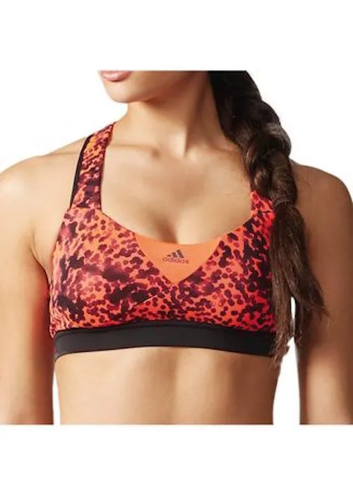 Adidas Supernova Heat Graphic Sports Bra +