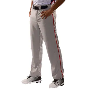 Alleson Youth Crush Open Bottom Baseball Pants with Piping: 655WLBY