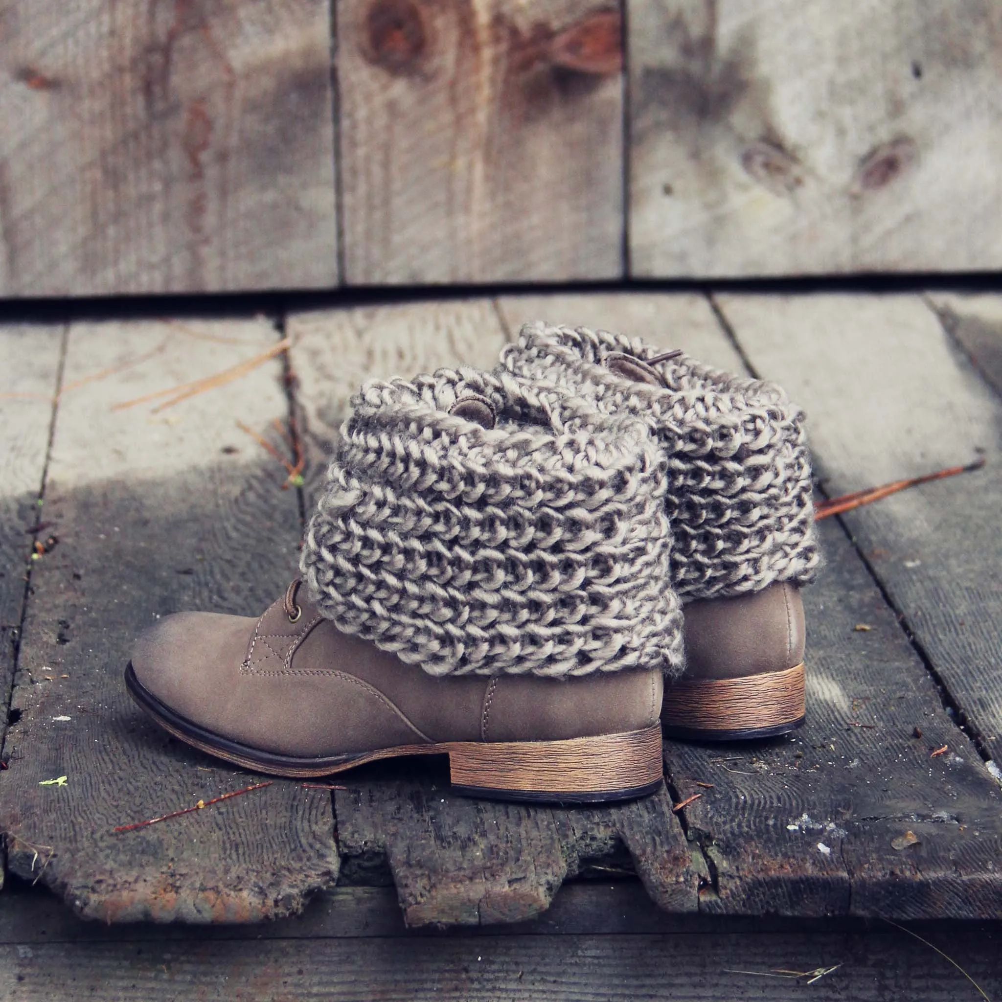 Alpine Sweater Boots