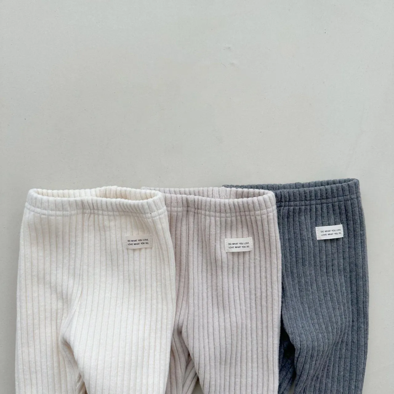 Baby W24 Ribbed Basic Leggings (4-18m) - 3 Colors