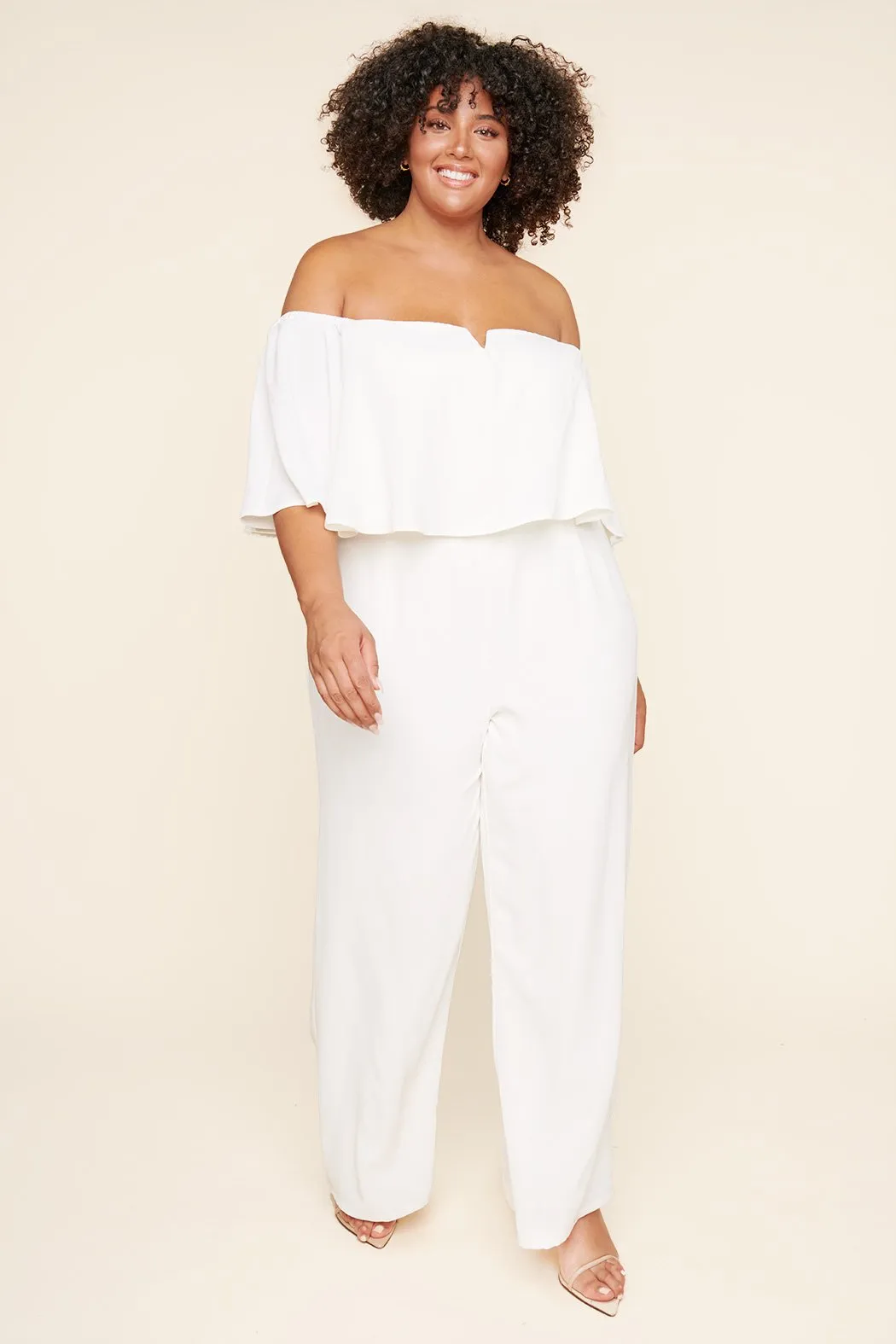 Bailamos Off The Shoulder Romper Curve