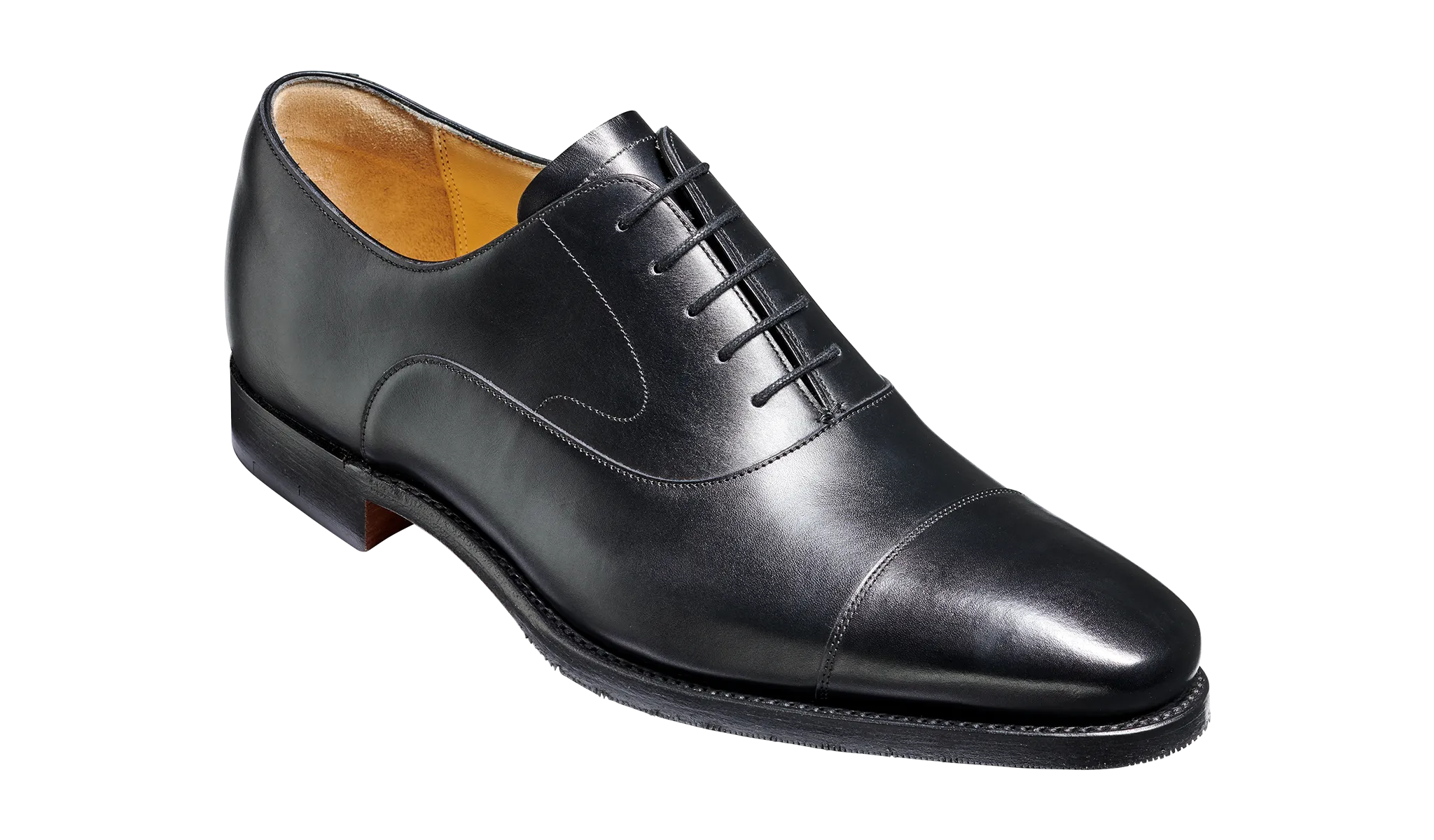 Barker Wright Derby Shoe -  Black Calf