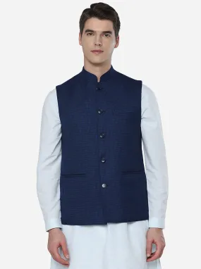 Blue & Black Modi Jacket | JadeBlue