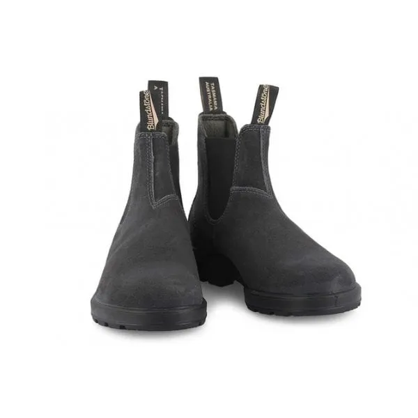 Blundstone 1910 Chelsea Boot in Steel Grey Suede