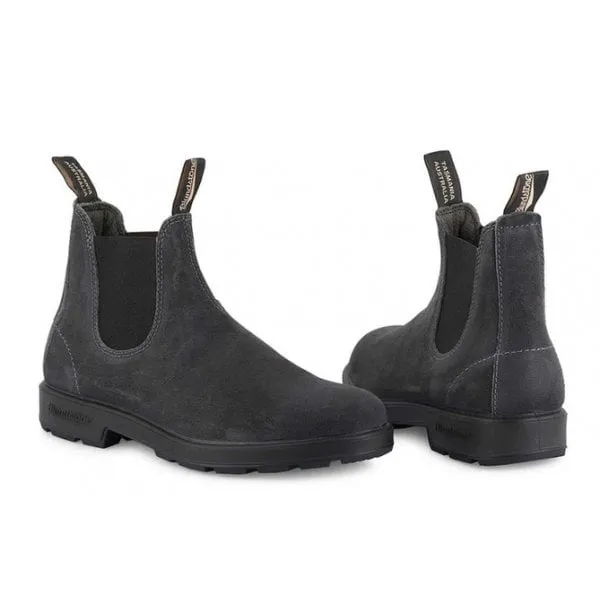 Blundstone 1910 Chelsea Boot in Steel Grey Suede