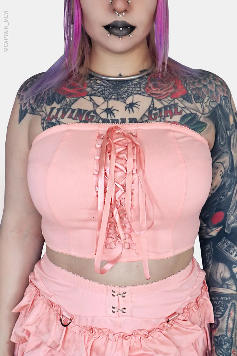 Blush Fleur Tube Top