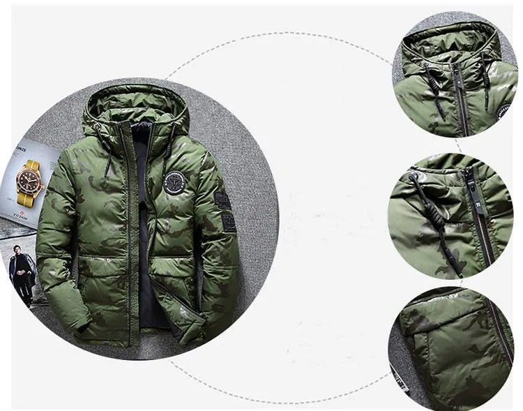 Camouflage Men's Winter Jacket