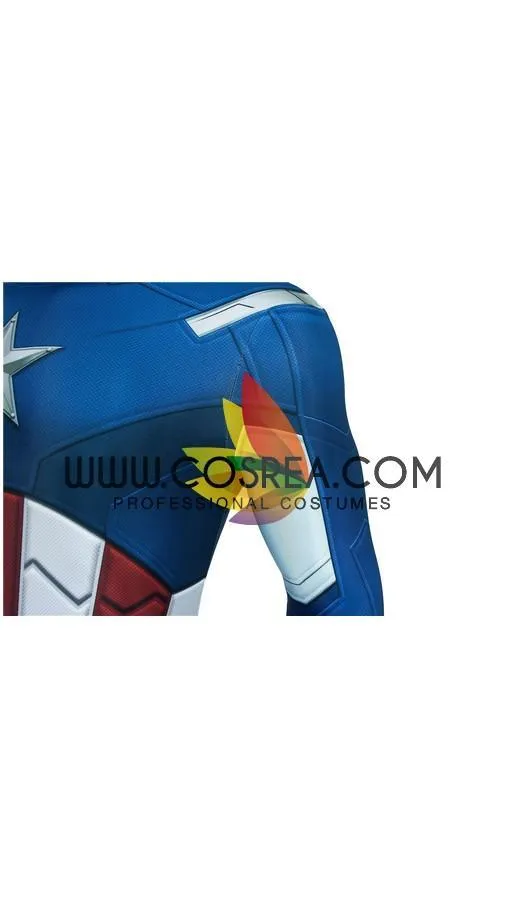 Captain America Digital Printed Cosplay Costume