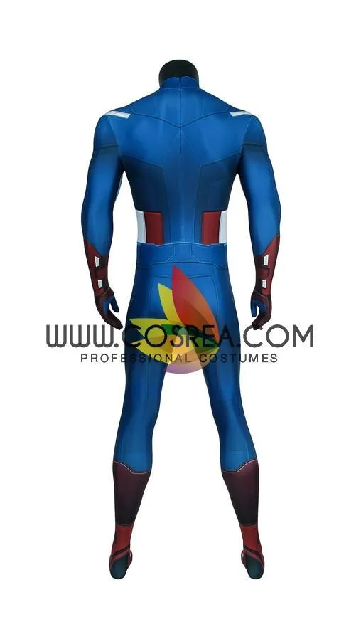 Captain America Digital Printed Cosplay Costume