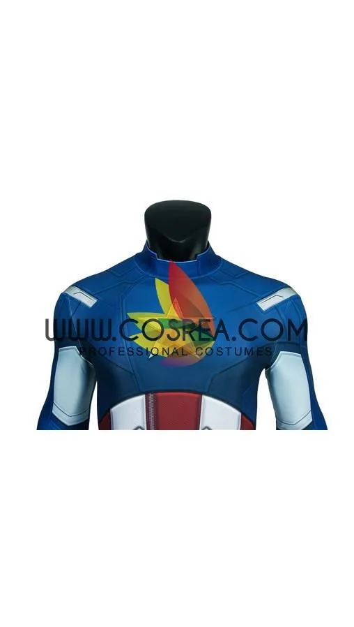 Captain America Digital Printed Cosplay Costume