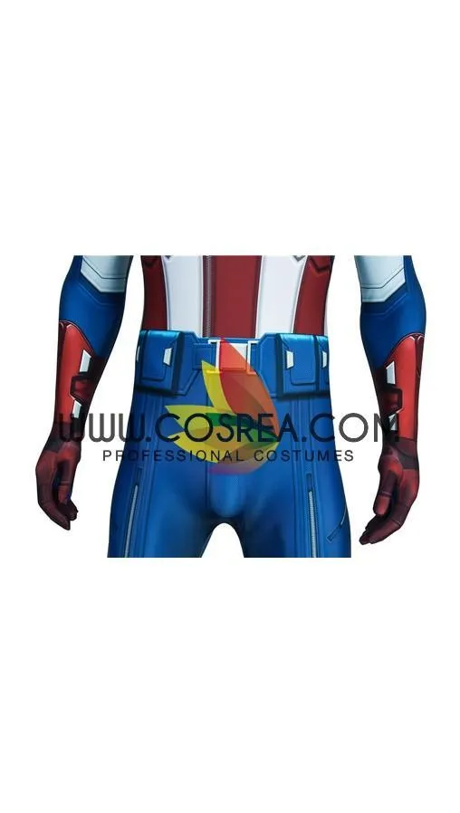 Captain America Digital Printed Cosplay Costume