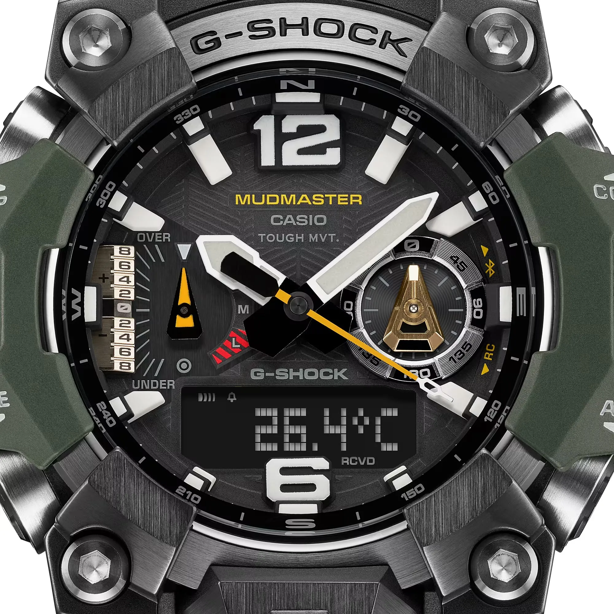 CASIO G-Shock GWGB1000-3A Green Mudmaster Bluetooth Triple Limited Watch