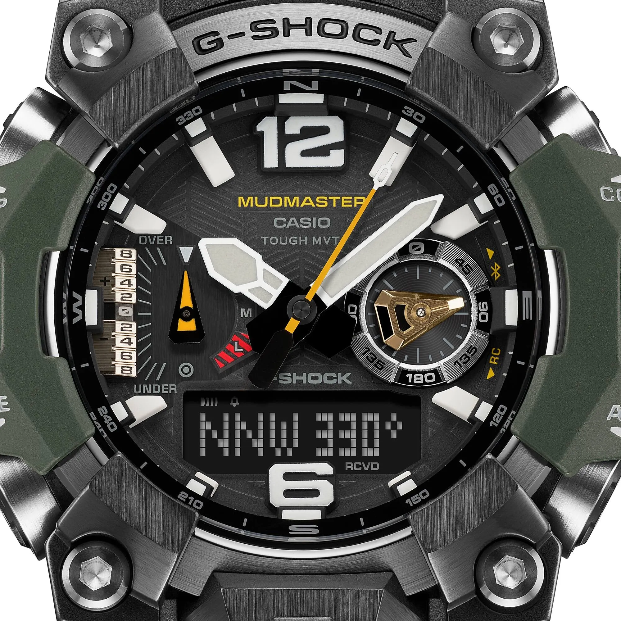 CASIO G-Shock GWGB1000-3A Green Mudmaster Bluetooth Triple Limited Watch