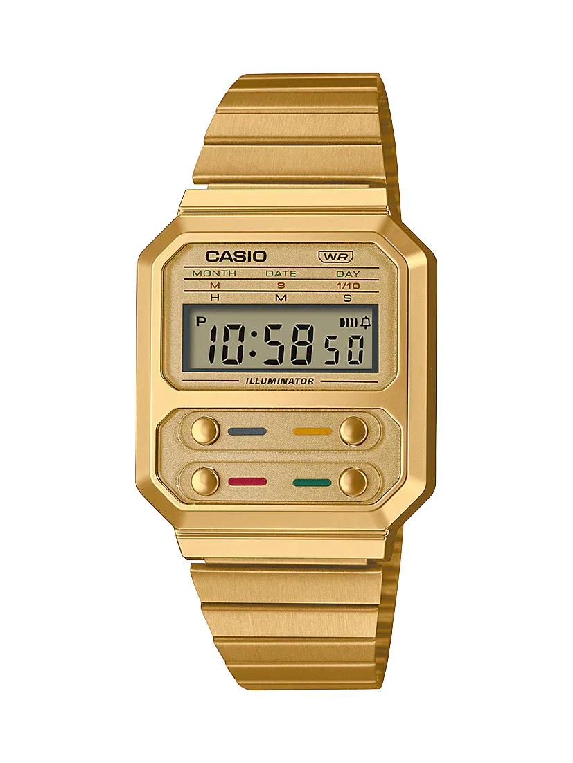 Casio - Vintago 100A Gold Watch