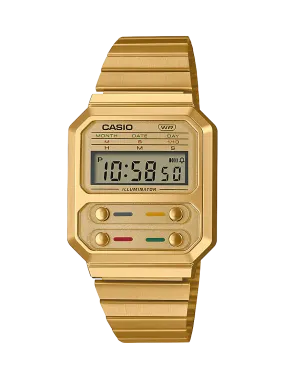 Casio - Vintago 100A Gold Watch