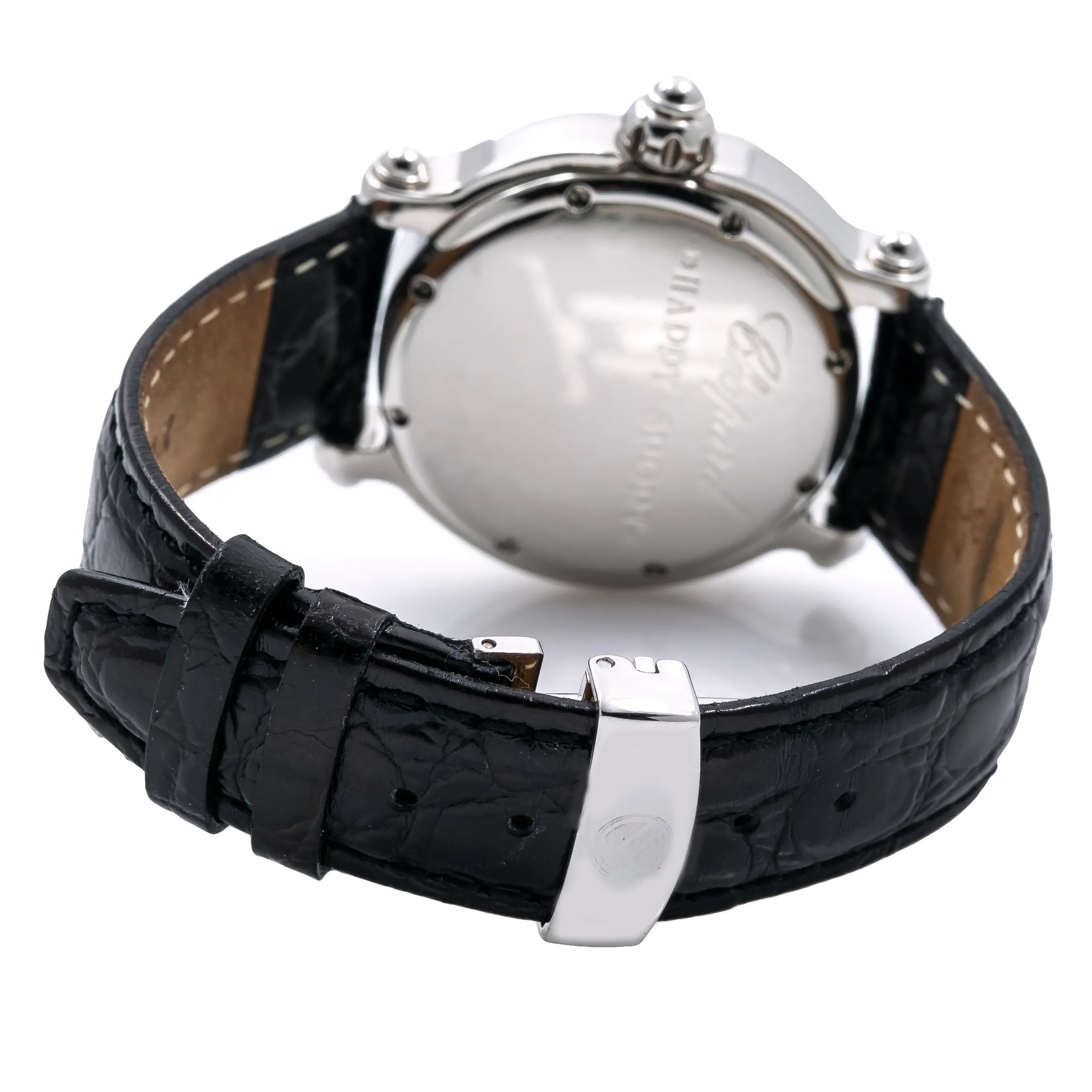 Chopard Happy Sports 8347 38mm Black Dial