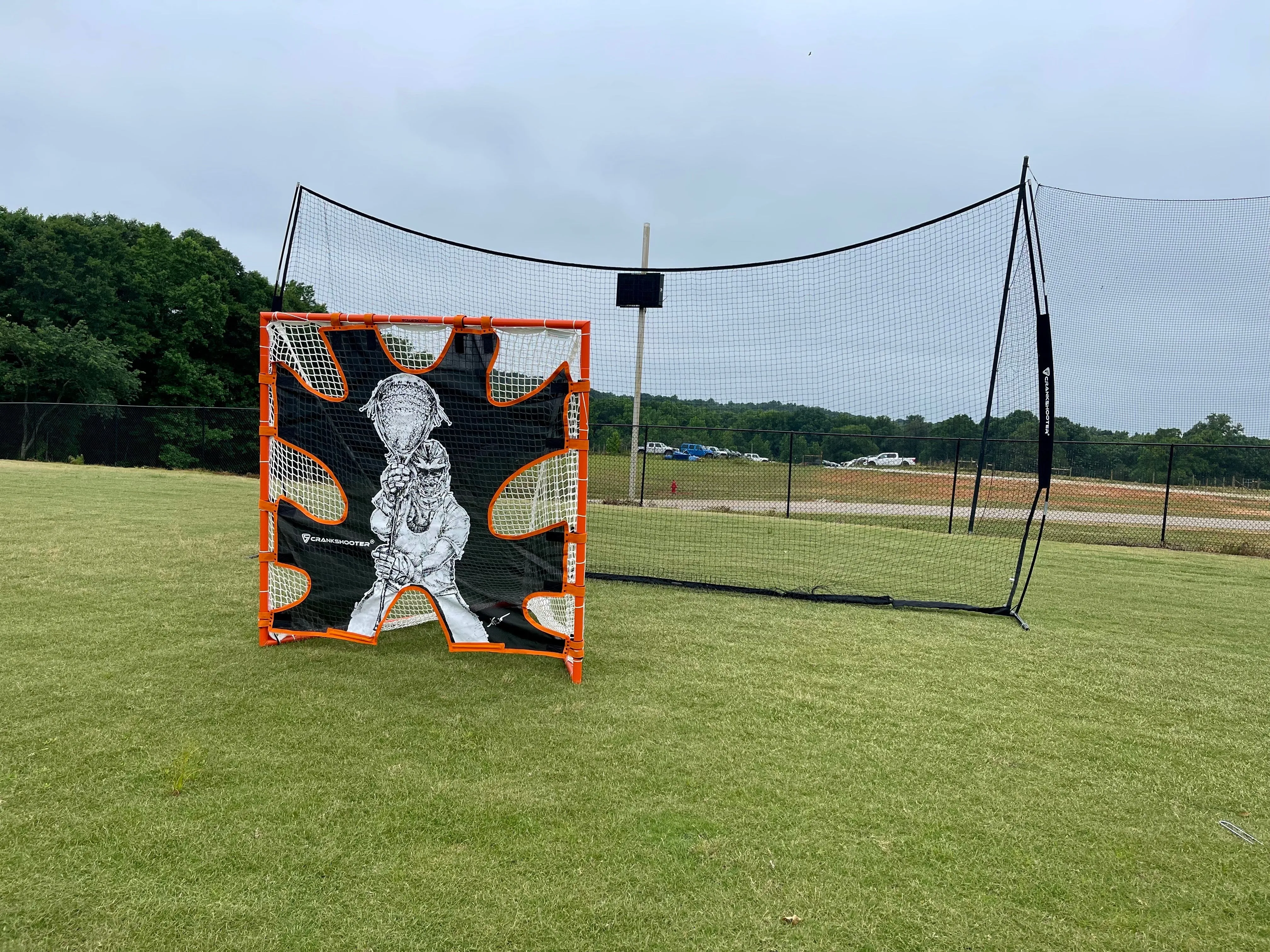 Christmas in July! - 25% OFF! - Hi-Impact Lacrosse Shot Trainer for 6'x6'x7' Goal by Crankshooter - Sale Ends 7/31 @ Midnight - 