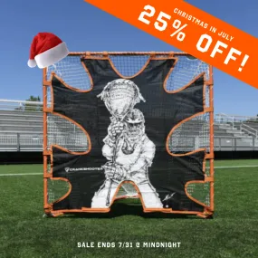 Christmas in July! - 25% OFF! - Hi-Impact Lacrosse Shot Trainer for 6'x6'x7' Goal by Crankshooter - Sale Ends 7/31 @ Midnight - 