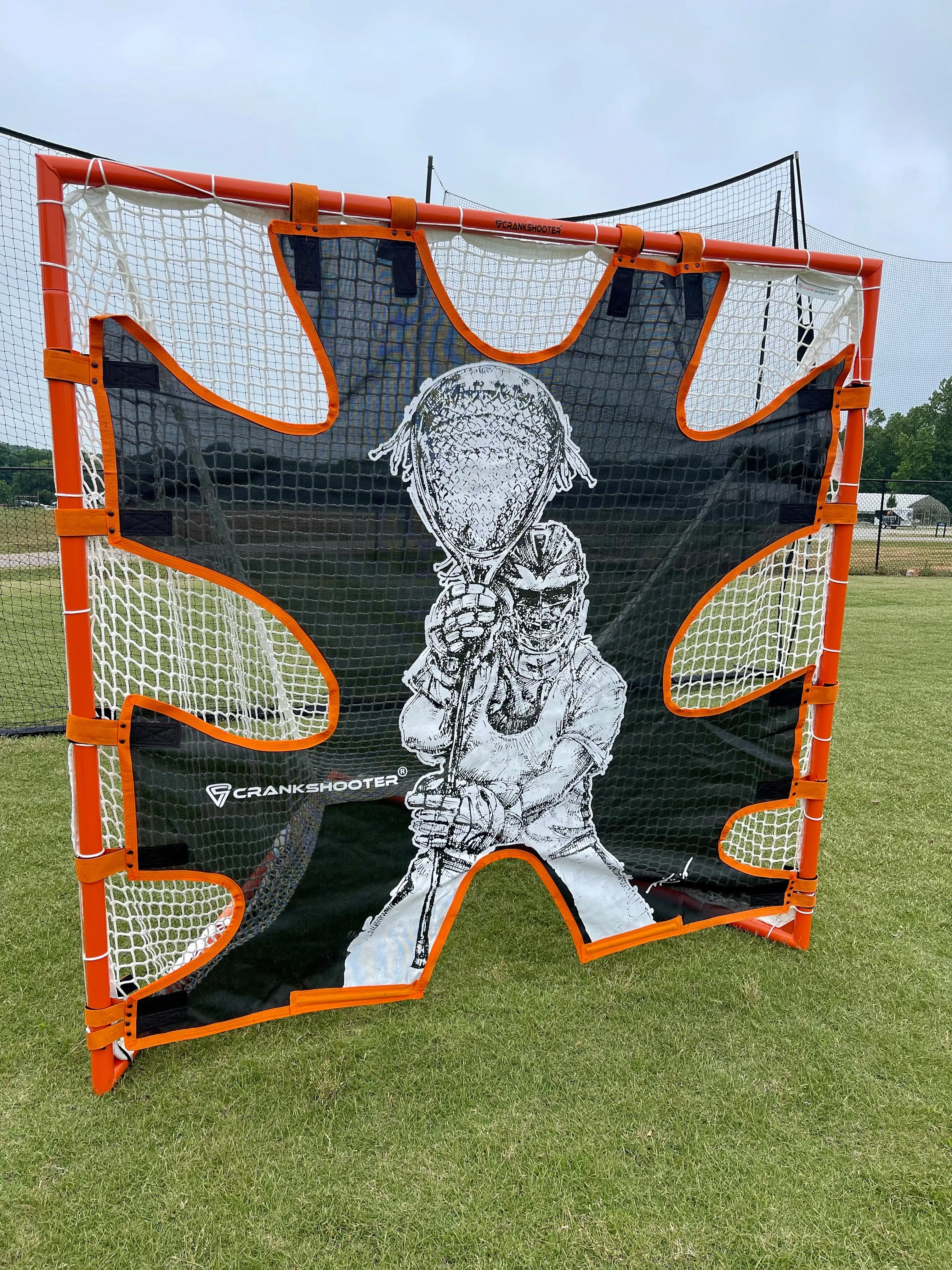 Christmas in July! - 25% OFF! - Hi-Impact Lacrosse Shot Trainer for 6'x6'x7' Goal by Crankshooter - Sale Ends 7/31 @ Midnight - 