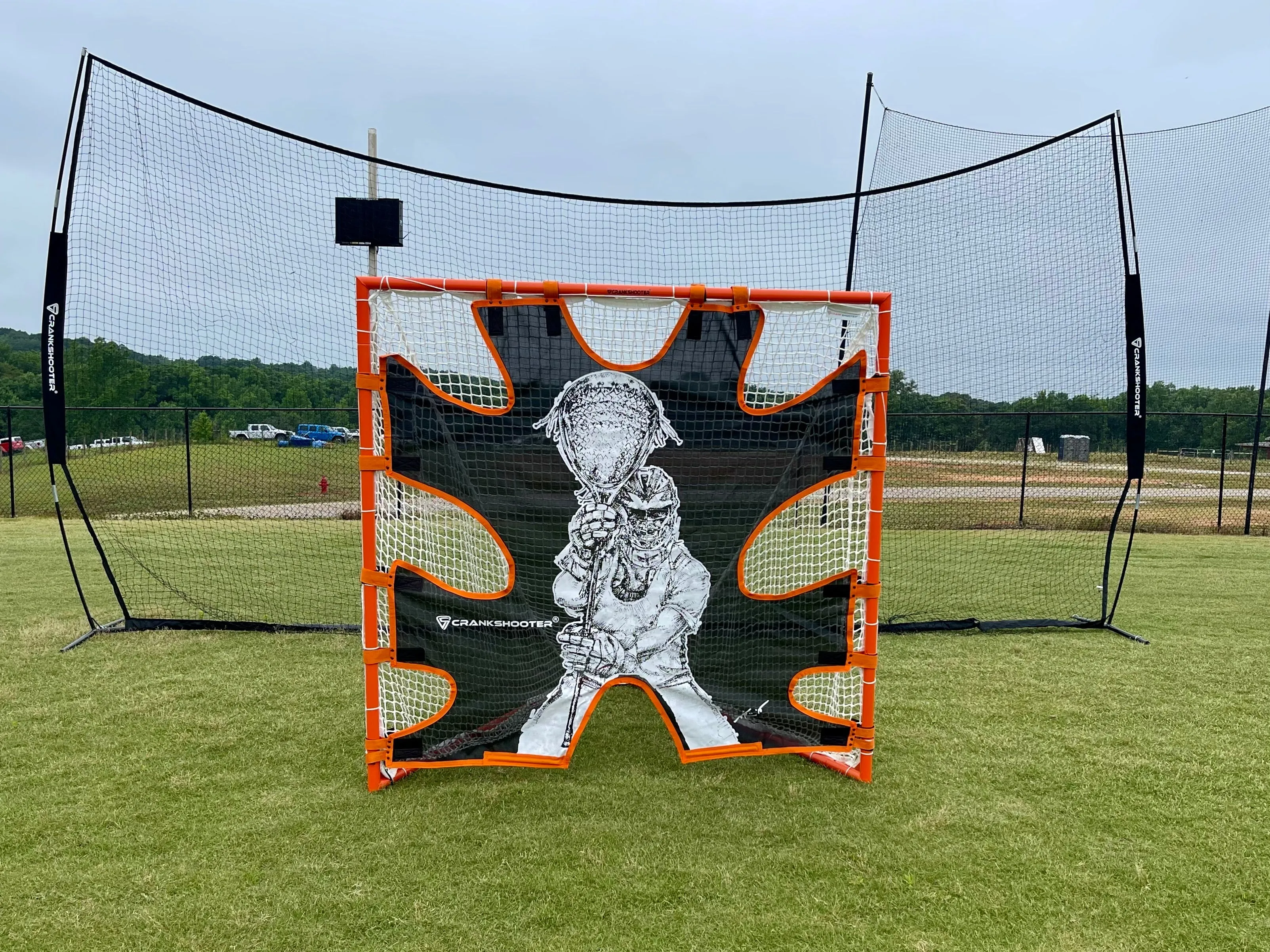 Christmas in July! - 25% OFF! - Hi-Impact Lacrosse Shot Trainer for 6'x6'x7' Goal by Crankshooter - Sale Ends 7/31 @ Midnight - 