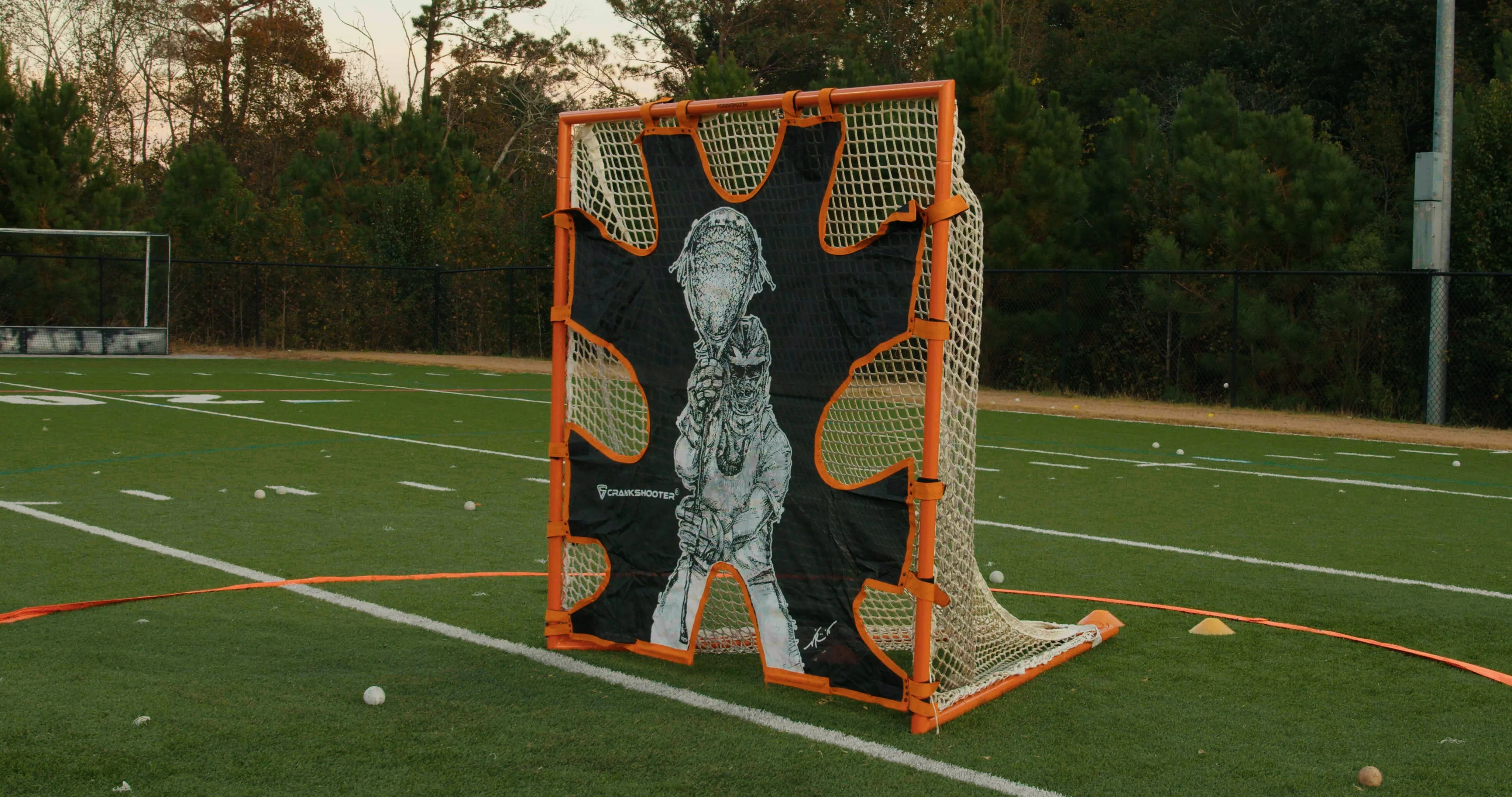 Christmas in July! - 25% OFF! - Hi-Impact Lacrosse Shot Trainer for 6'x6'x7' Goal by Crankshooter - Sale Ends 7/31 @ Midnight - 