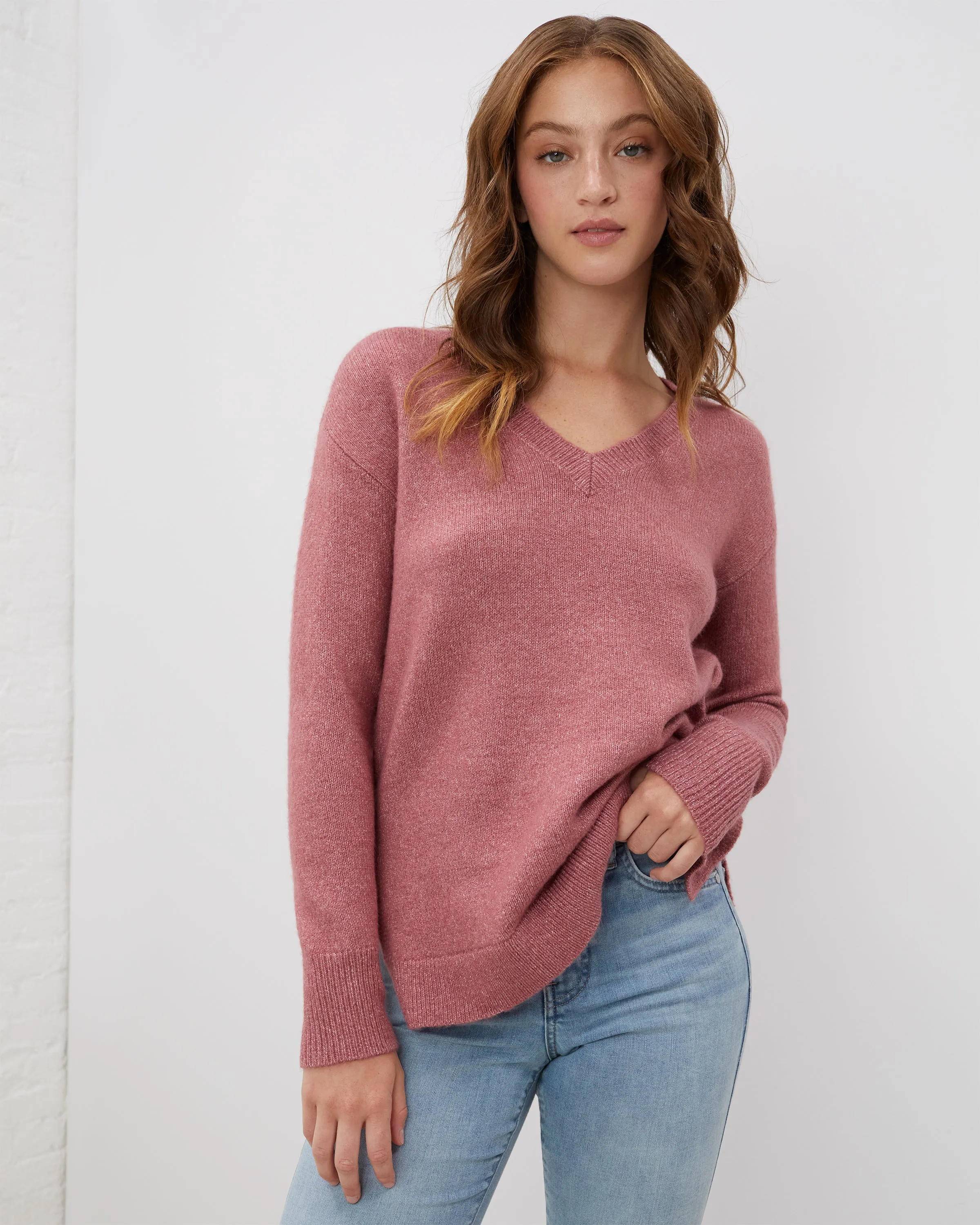 Comfy V-Neck Sweater