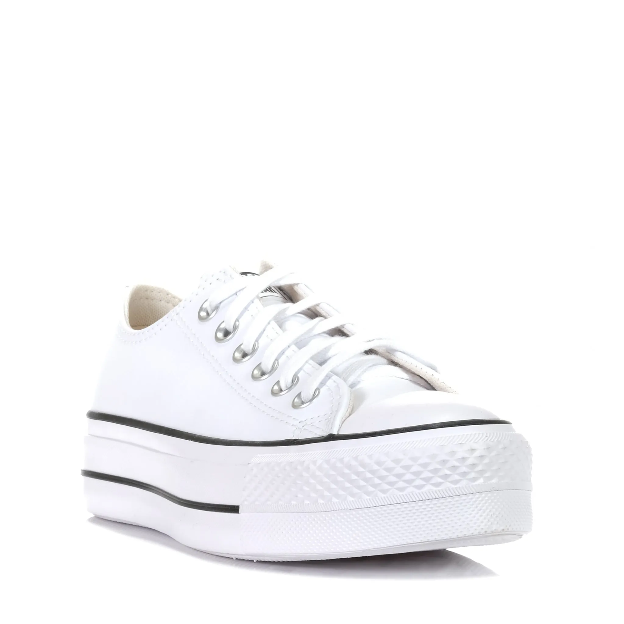 Converse CT All Star Lift Leather Low White