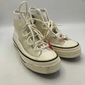 CONVERSE White Canvas High Top Shoe Size 7 Shoes