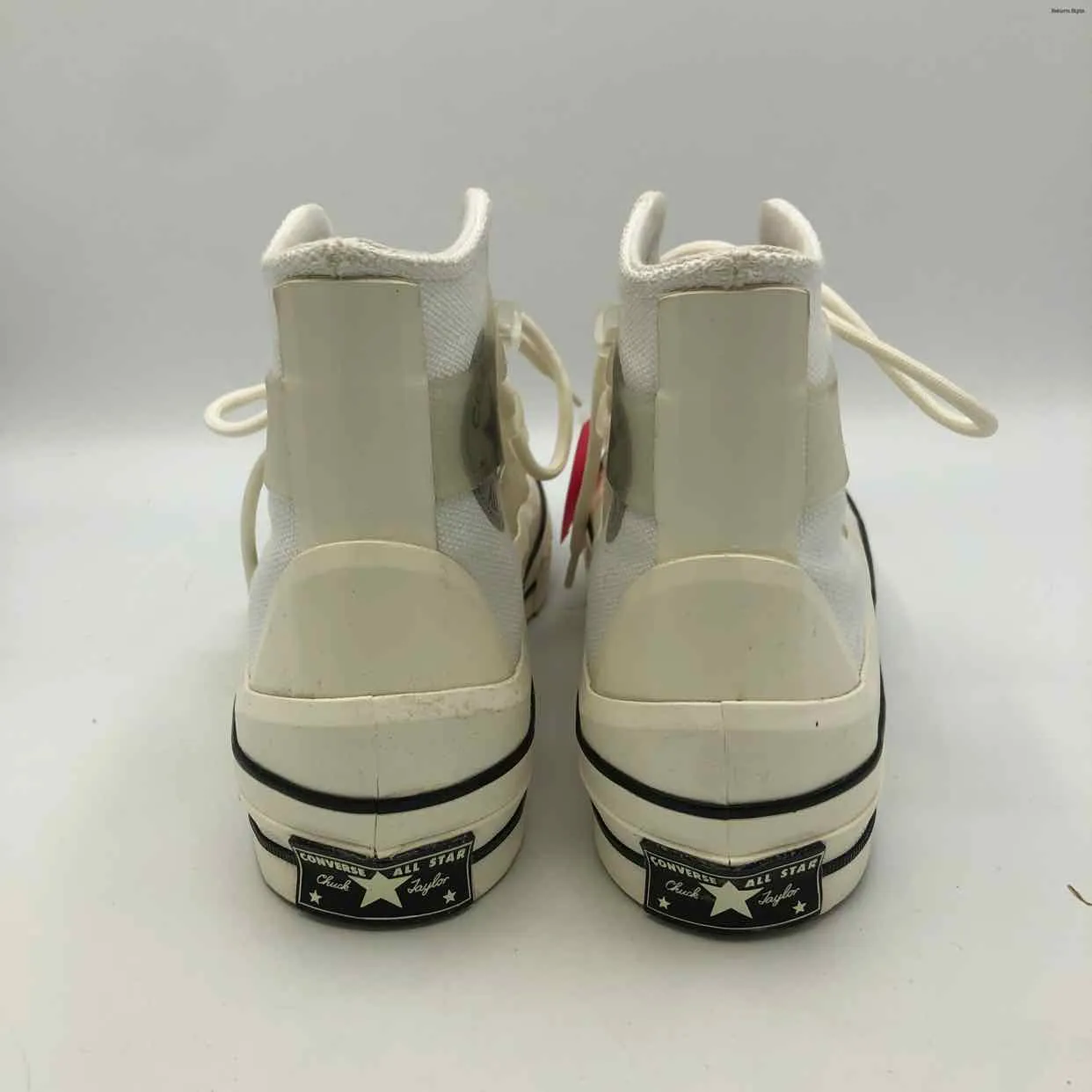 CONVERSE White Canvas High Top Shoe Size 7 Shoes