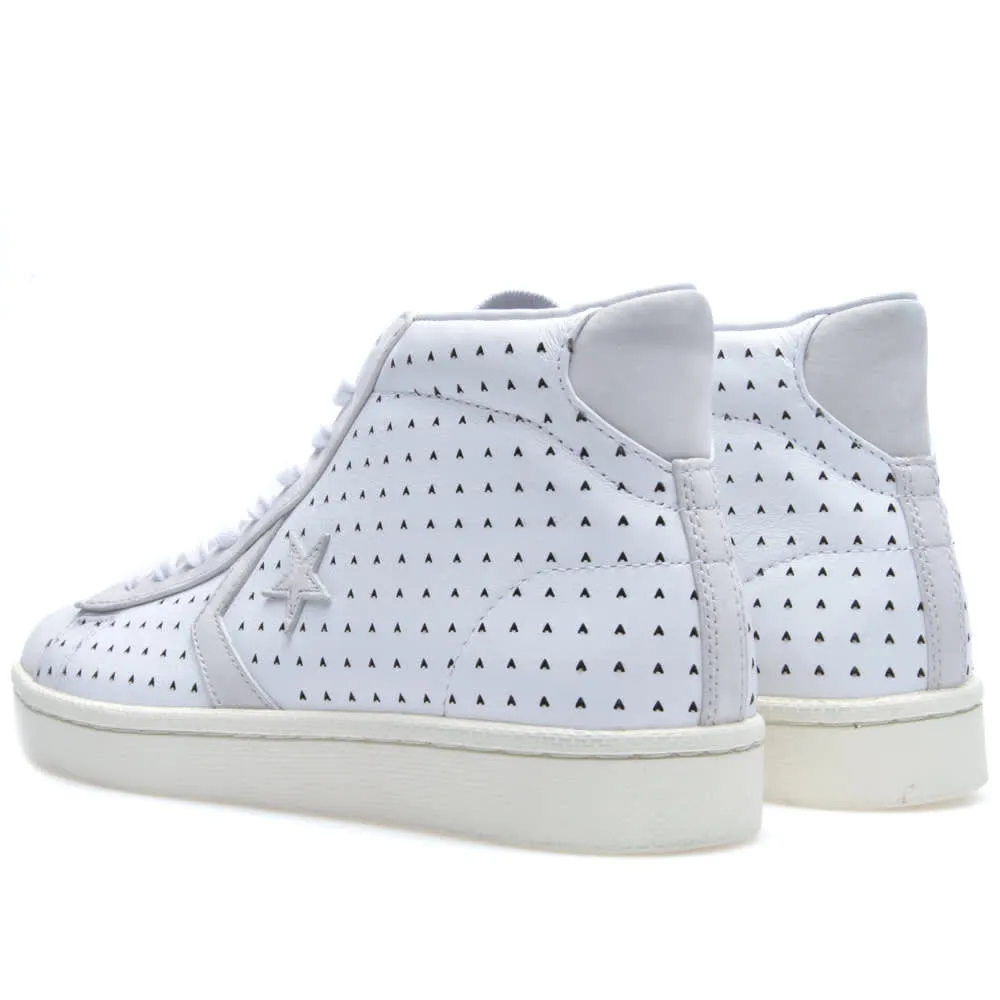 Converse x Ace Hotel Pro Leather MidWhite