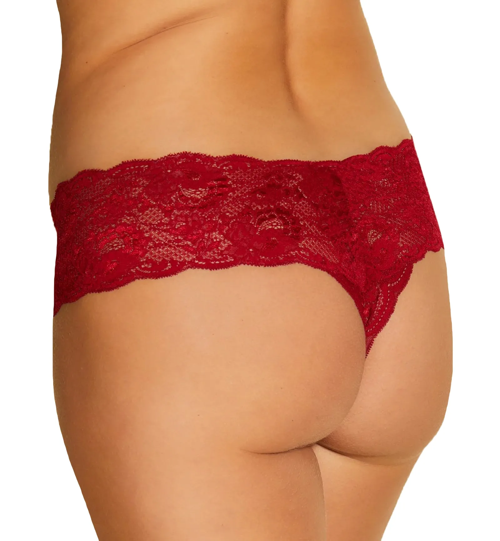 Cosabella Never Say Never Comfie Thong (NEVER0343) - Sindoor Red