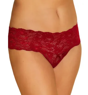 Cosabella Never Say Never Comfie Thong (NEVER0343) - Sindoor Red