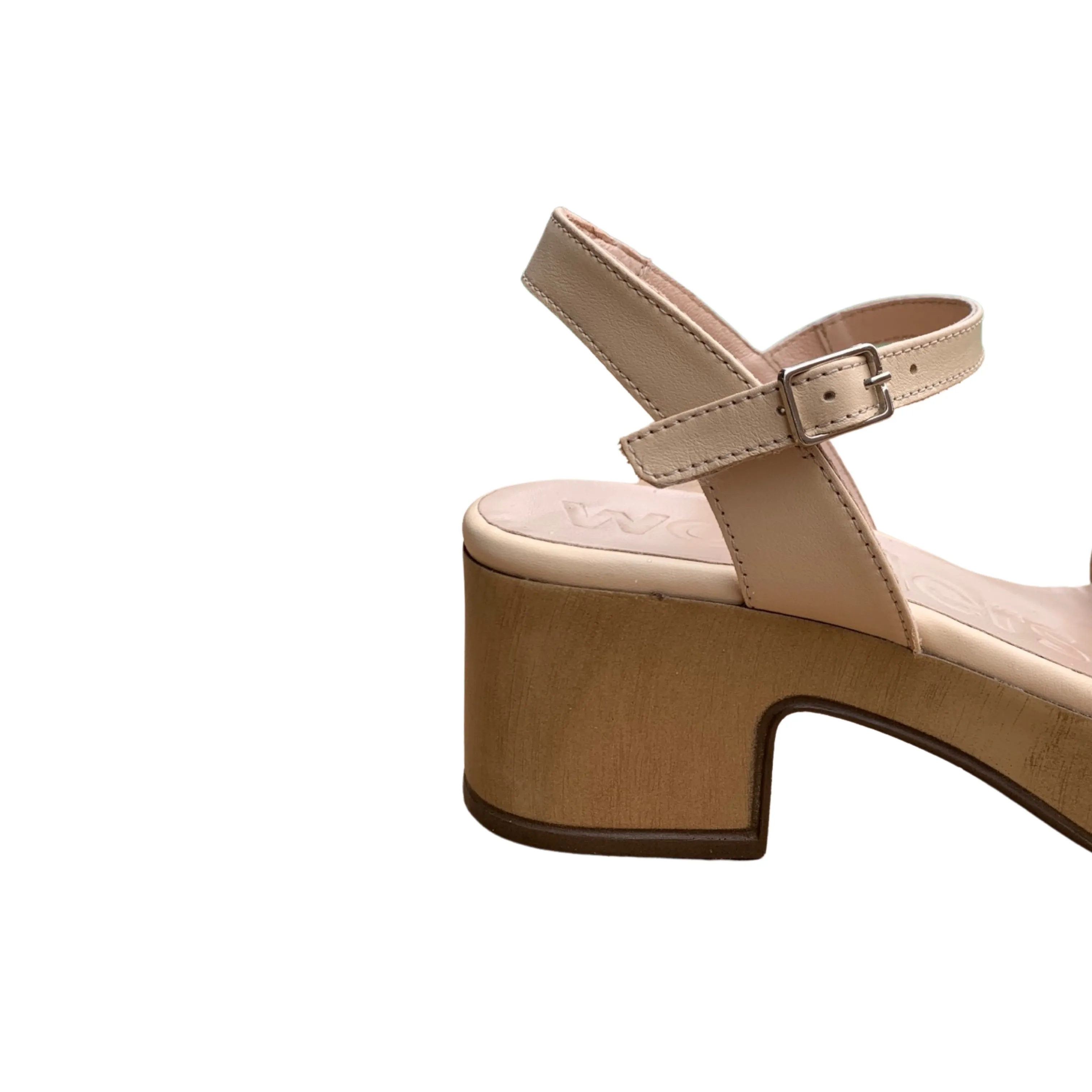 D8830 Natural Block Heel