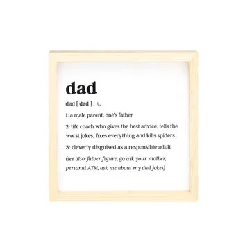 Dad Wall Sign