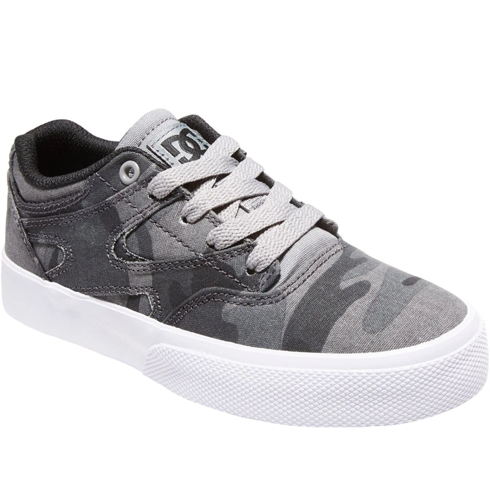 DC Shoes Kids Kalis Vulc Low Rise Suede Trainers