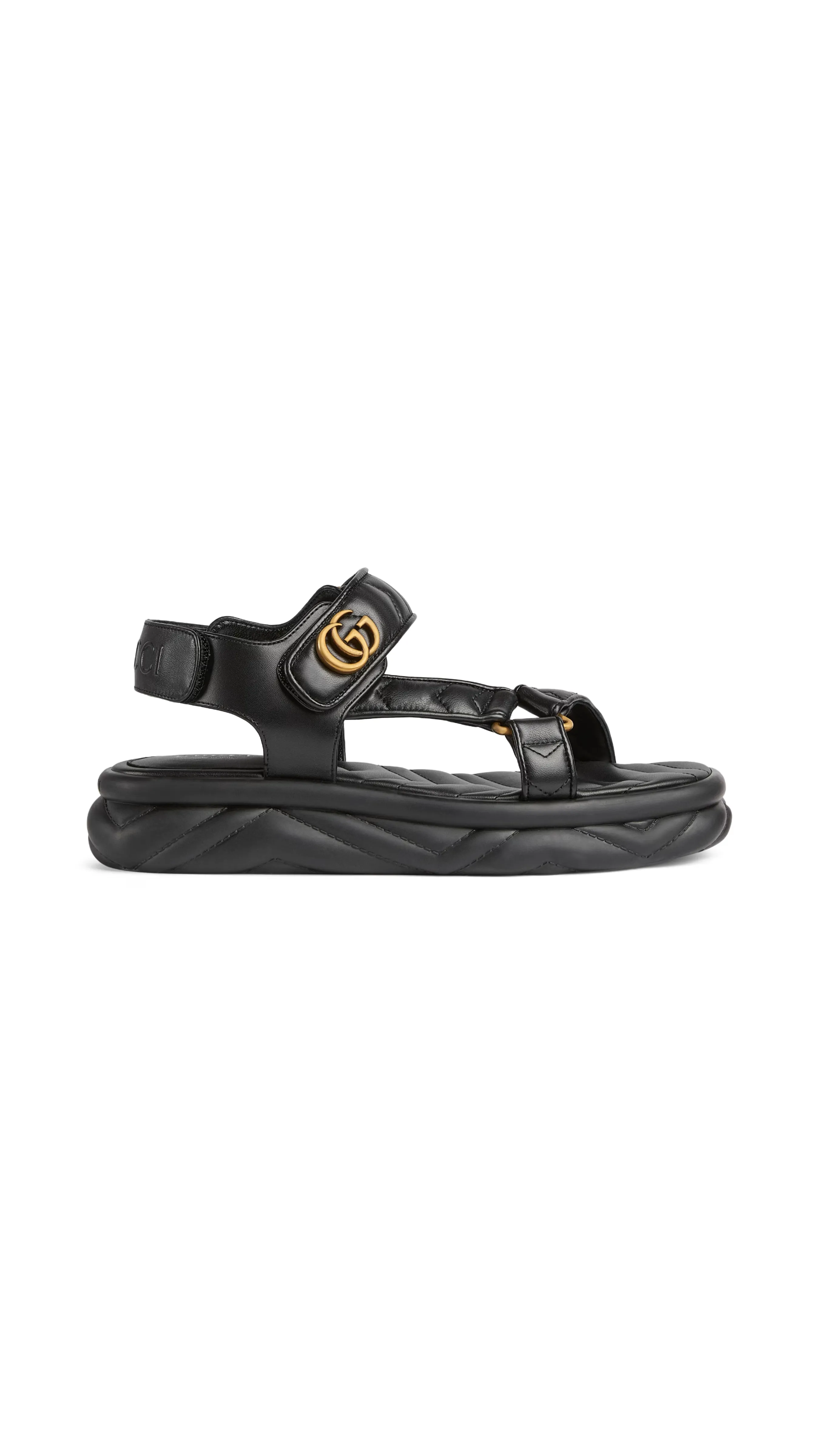 Double G Sandal - Black