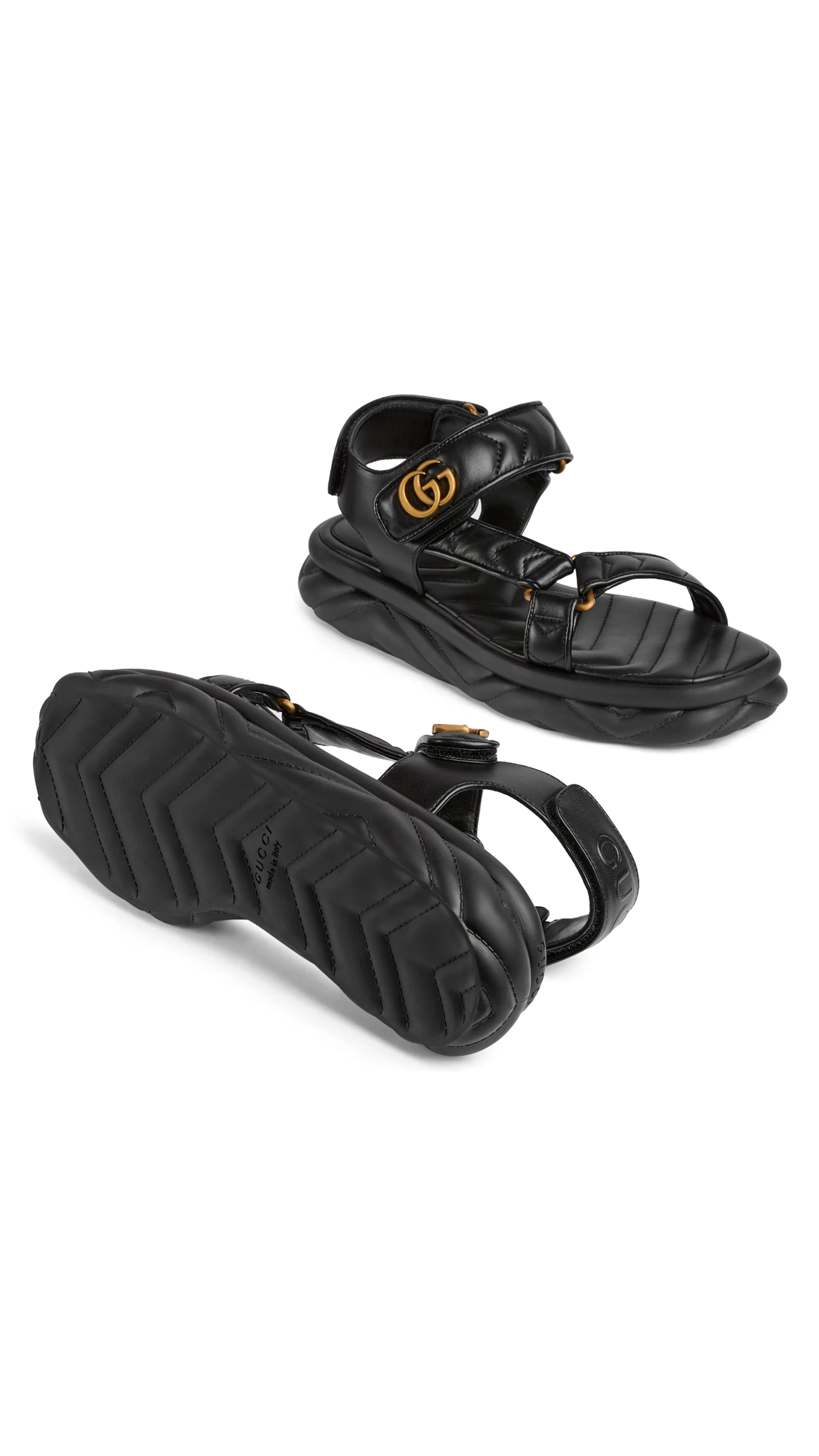 Double G Sandal - Black