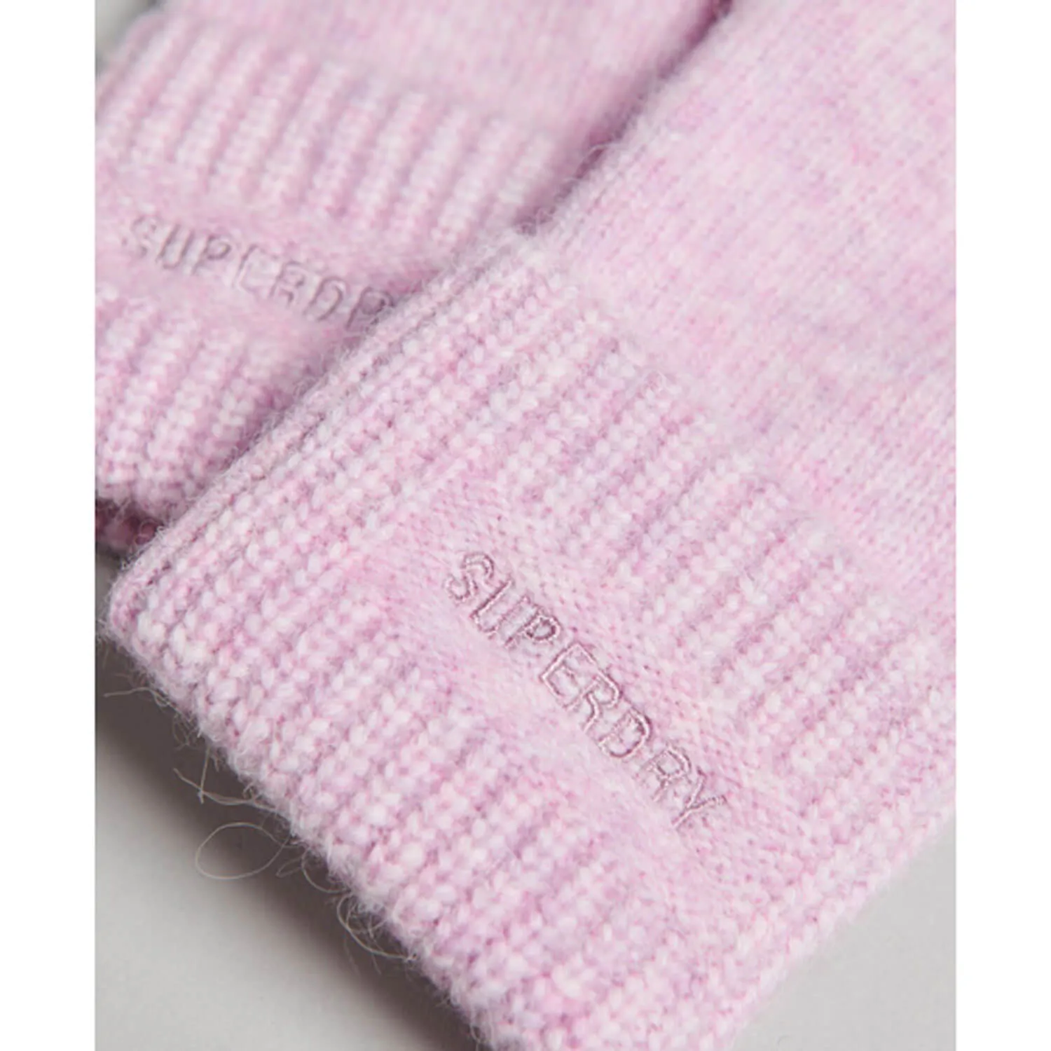 Essential Ribbed Gloves - Lilac