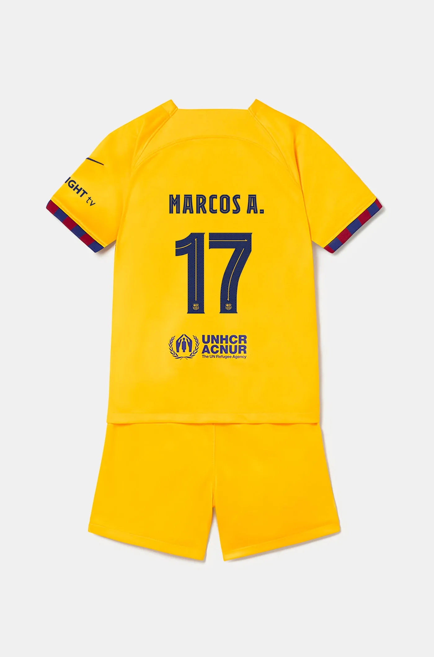 FC Barcelona fourth kit 22/23 - Little Kids - MARCOS A.