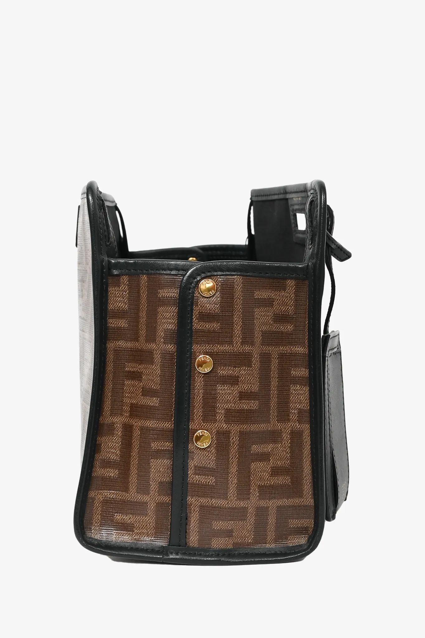 Fendi Zucca Coated Canvas Peekaboo Defender Cover