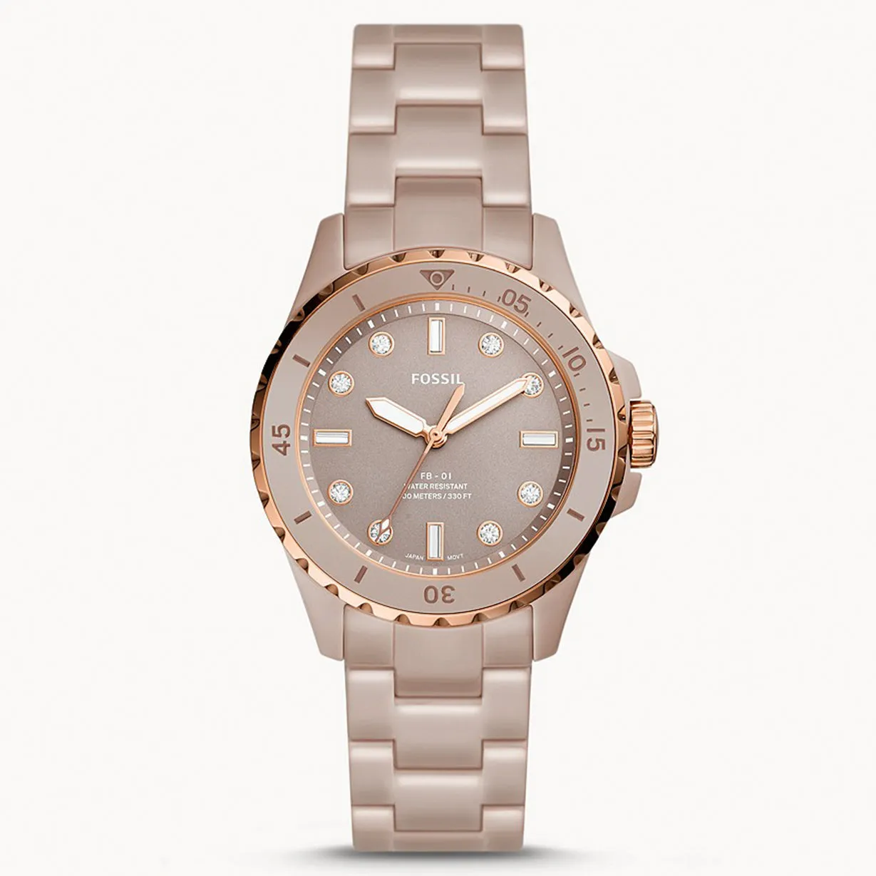 Fossil Fb-01 Salted Caramel Dial Women's Watch 36mm