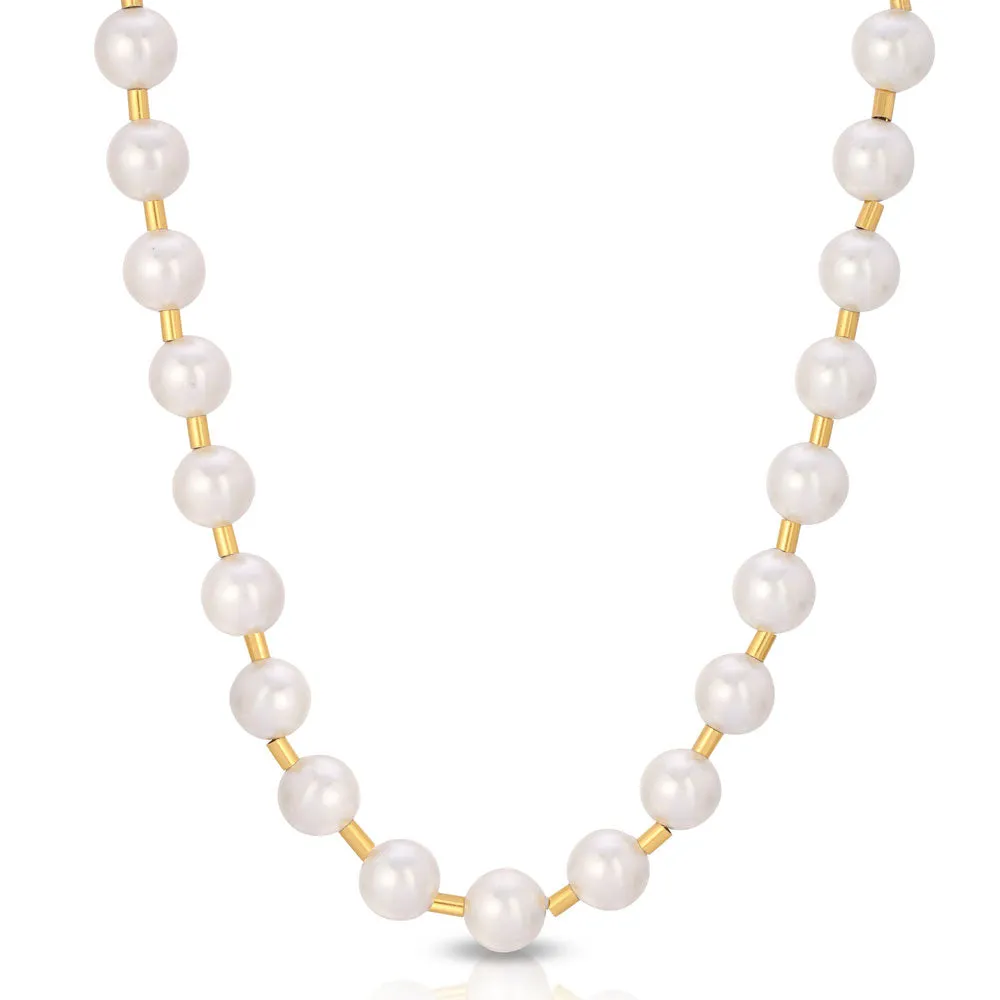 Full Gold Pearl Chain