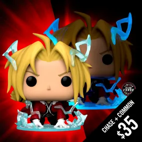 Funko Pop! Full Metal Alchemist S3: Edward Elric (Chase + Common)