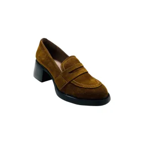 G6107 Capuccino Suede Loafer