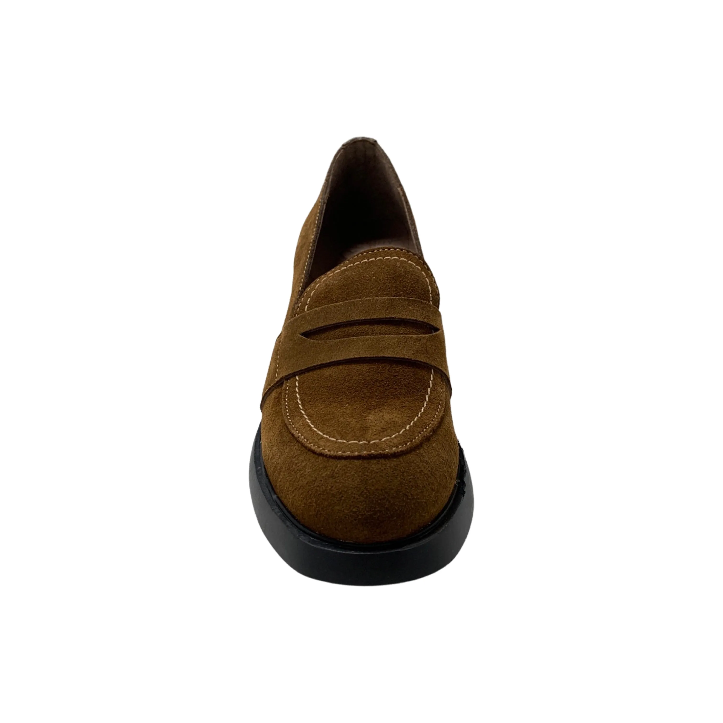 G6107 Capuccino Suede Loafer